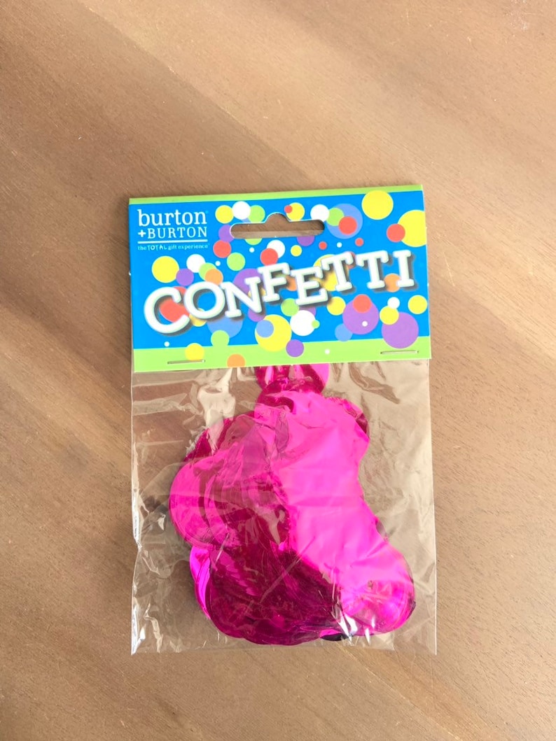 Light Pink Confetti Light Pink Gender Reveal Confetti Girl Etsy