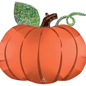 Pompoen Mylar-ballon: 25" babyshowerdecoratie herfst
