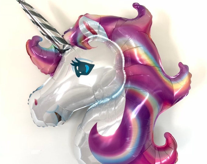 Unicorn Balloons | Unicorn Balloon Bouquet | Unicorn Birthday Party Decor | Unicorn Decor | Unicorn Party | Birthday Balloons