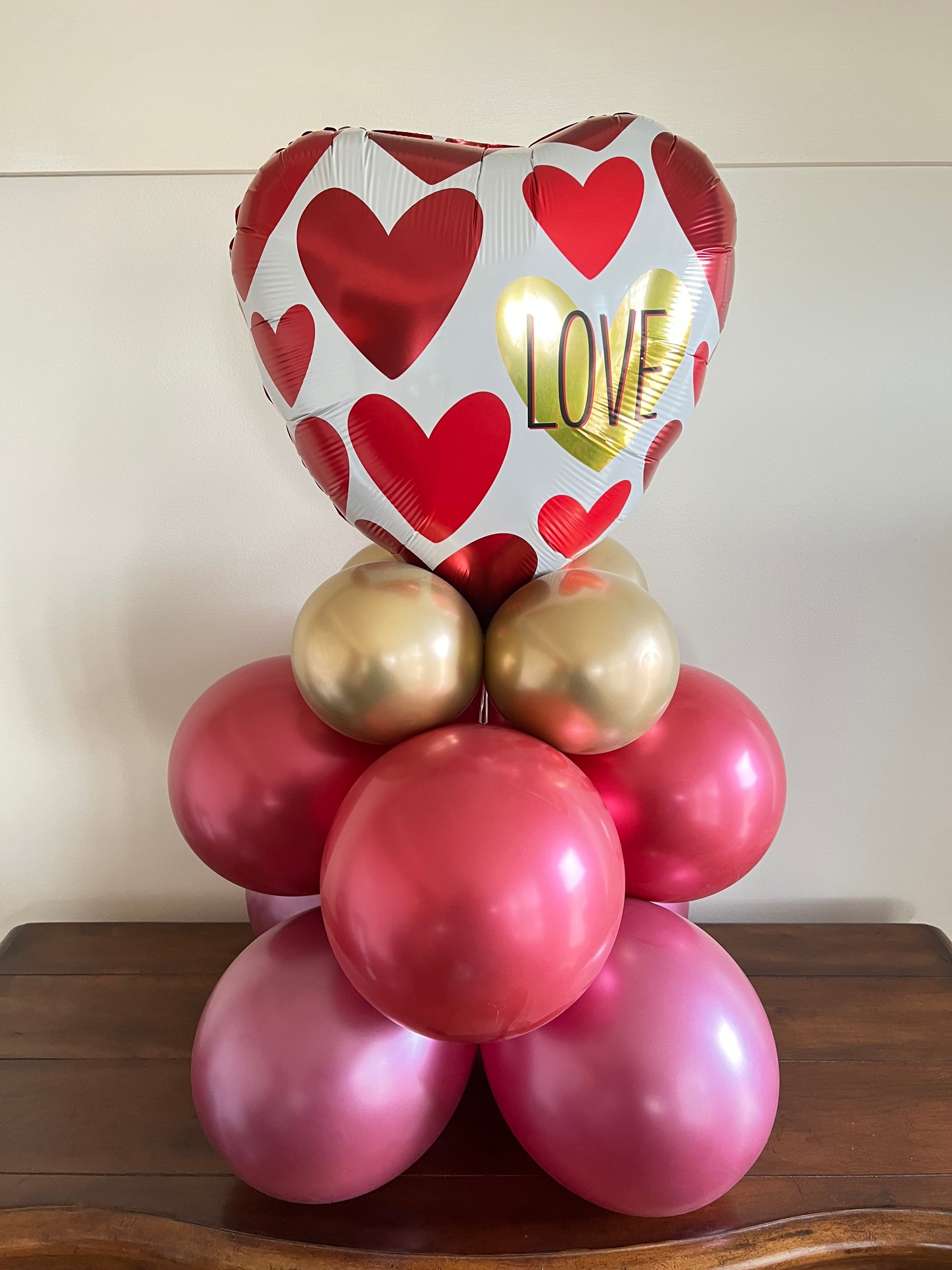 Valentines Day Balloon Centerpiece DIY Kit Be My Valentine Balloons I Love  You Balloons Galentines Day Party Decor -  Norway