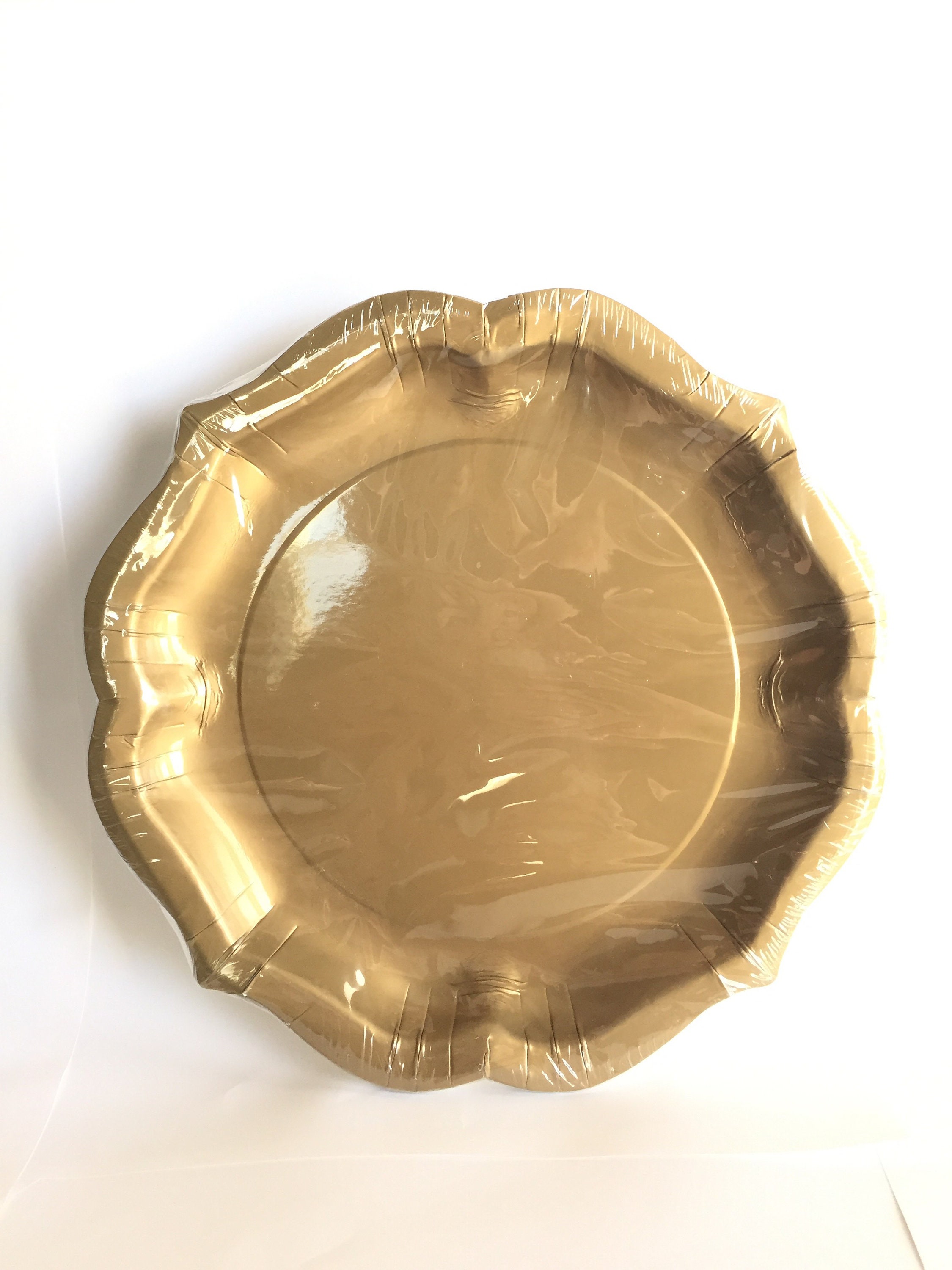 Rose Gold Paper Plates Rose Gold Tableware Rose Gold Party Decor