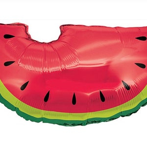 Watermelon Balloons | Watermelon Birthday Balloons | Summer Party Decor | Its Sweet To Be One Balloons