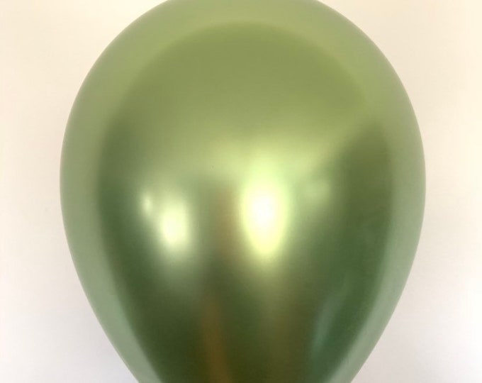 Reflex Lime Green Balloons | Green Wedding Decor | Green Balloons | Shiny Green Balloons | Green Bridal Shower Decor