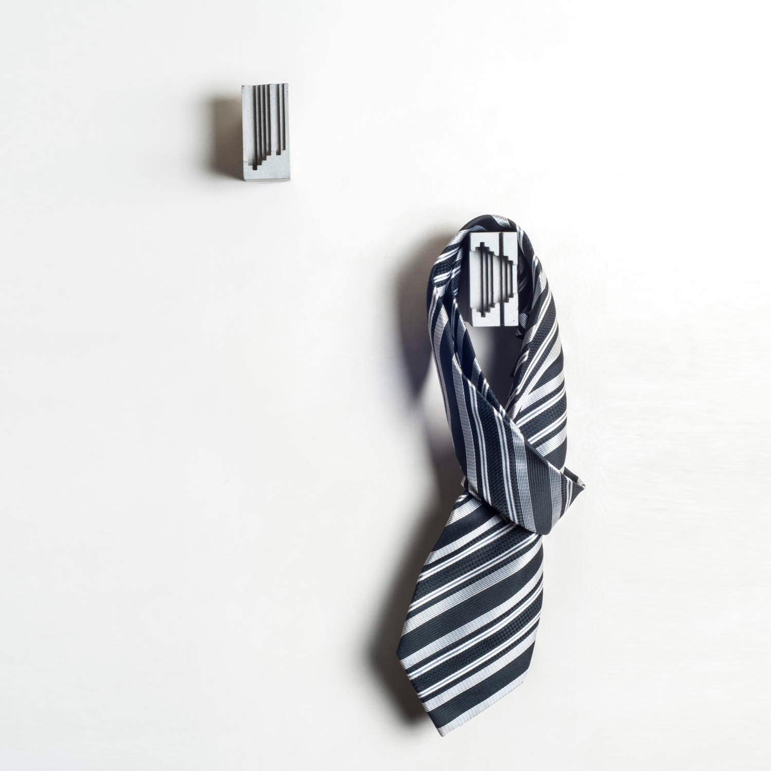 Béton Mur Décoratif Crochets #9 Poignées de Garde-Robe Architecturaux Montage Mural Sculpture en Bét