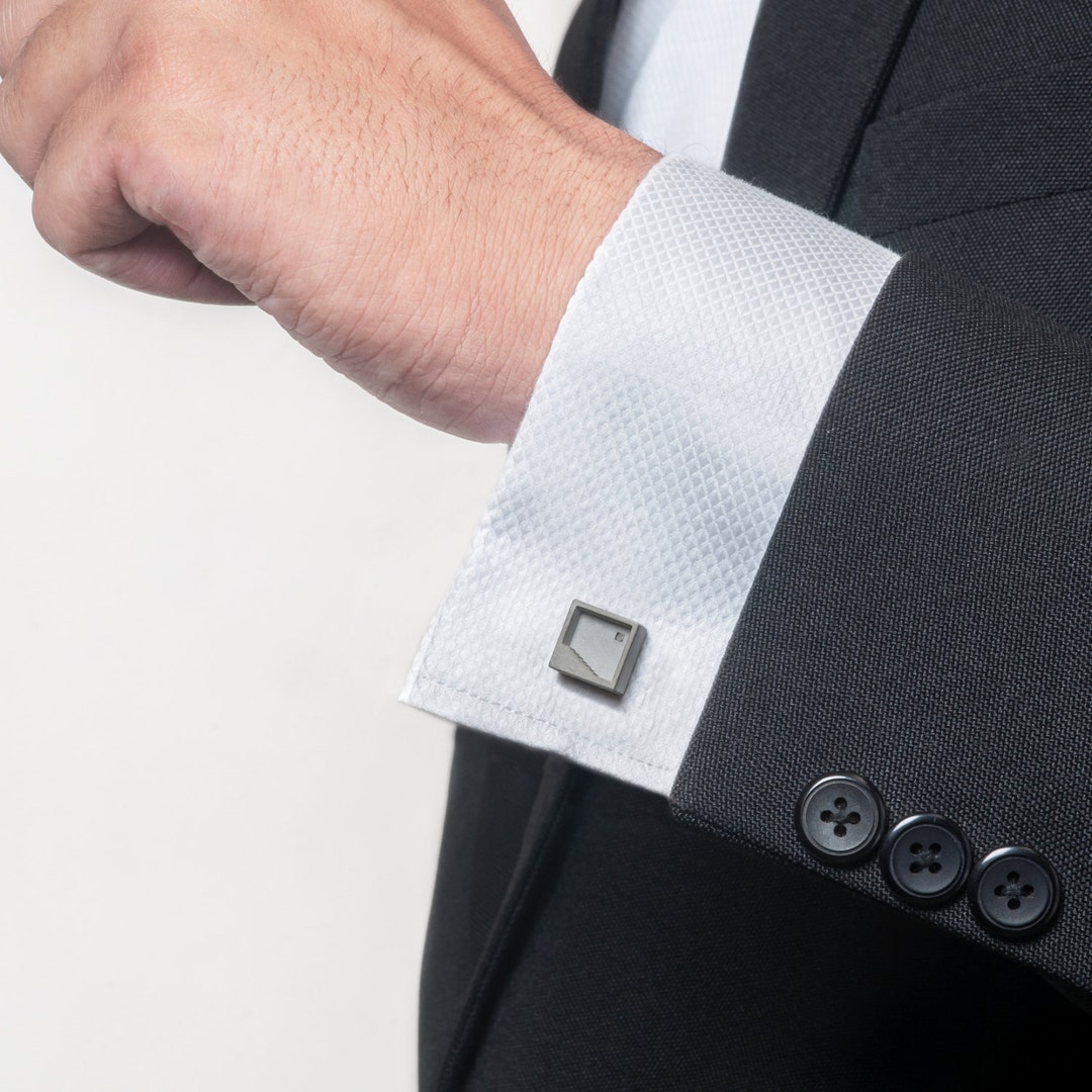 MRCUFF Cuban Cigar Cufflinks 4-Pair Set - Presentation Gift Box