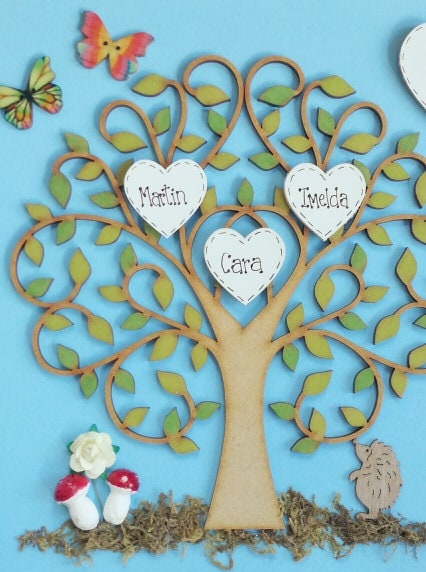 Family Tree Kit. Make Your Own Family Tree. DIY Family Tree - Etsy UK