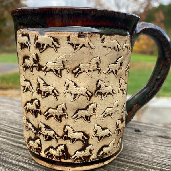 Horse mug