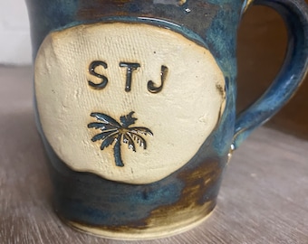 Stj palm tree mug