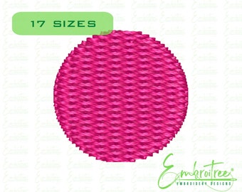 Polka Dot Embroidery Design. Circle Embroidery File. Machine Embroidery Polka Dots. Round Embroidery Pattern