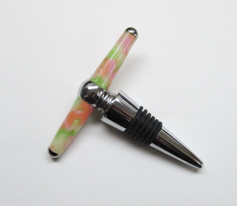 Bottle Stopper with a Corkscrew