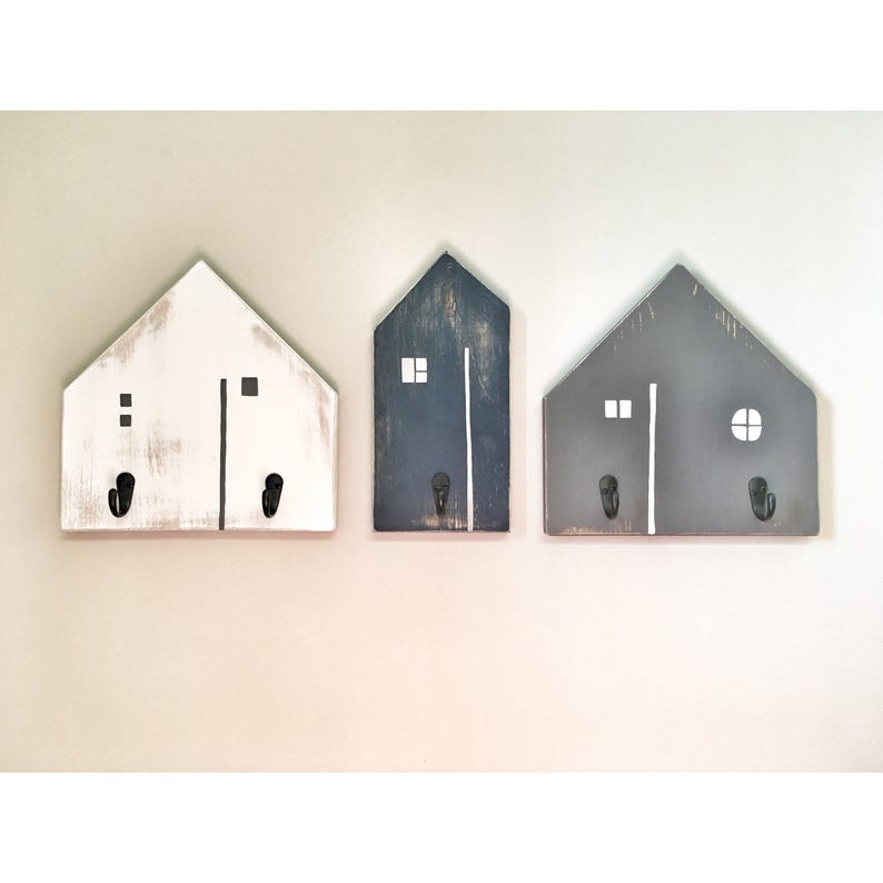 Rustic Wooden Entryway Farmhouse Home House Hooks Wood Coat Etsy Canada