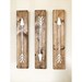 Set of 3 Wooden Arrows, Rustic Decor For Wall, Farmhouse Arrow Decor, Rustic Wall Hanging Nursery Decor, Wooden Arrow for Gallery Wall 