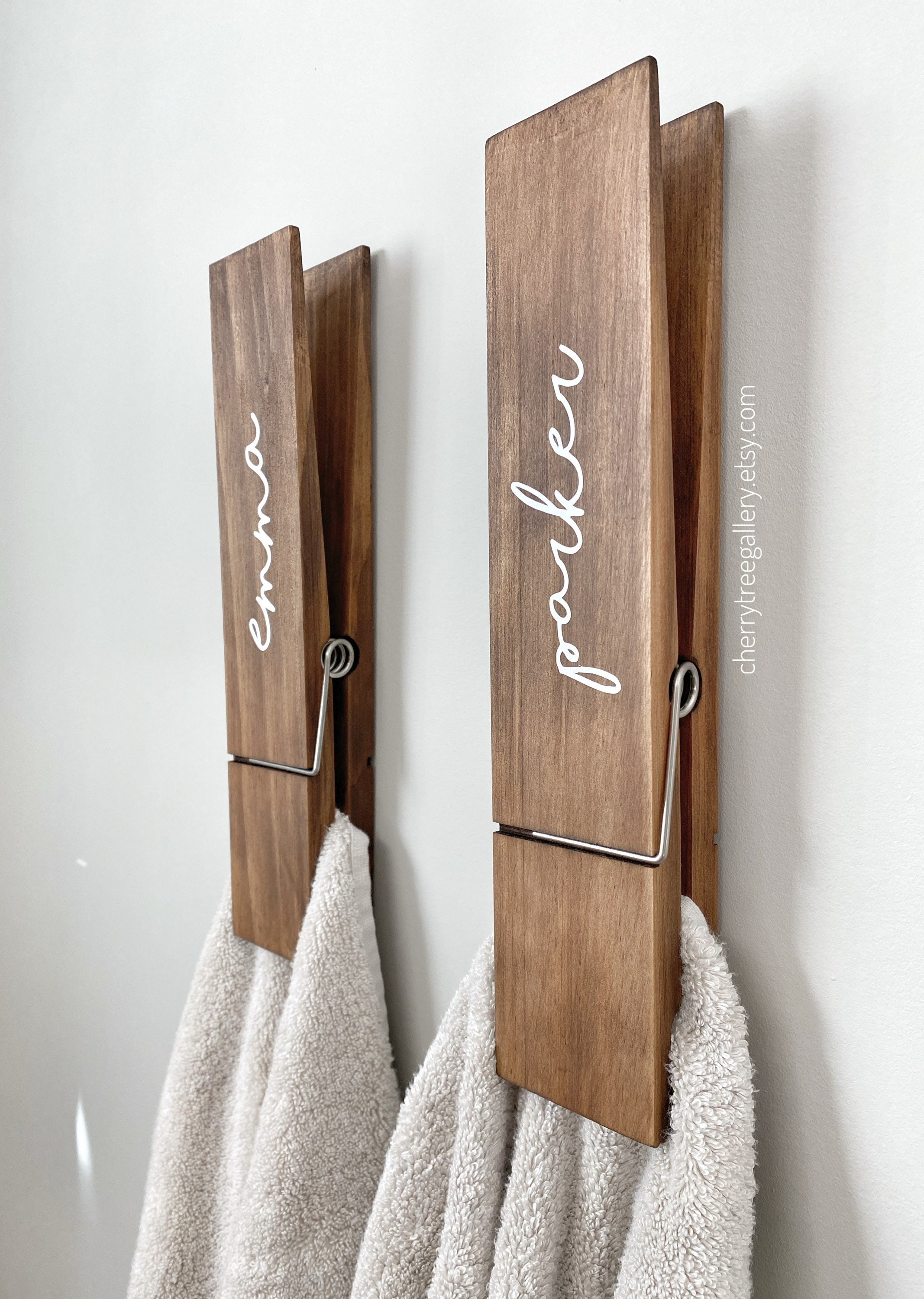 The Parker Hand Towel Holder - Wall Mounted