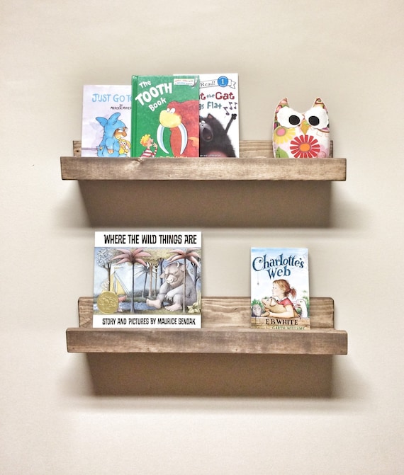 floating shelf kids room