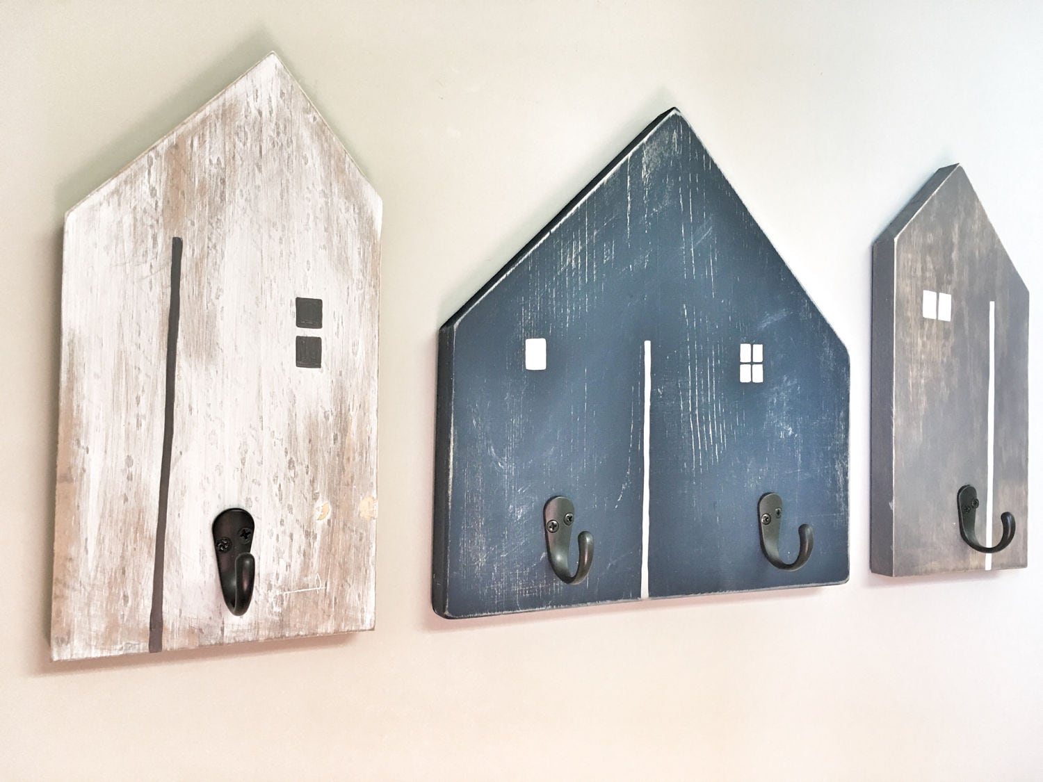 Rustic Wooden Entryway Farmhouse Home House Hooks Wood Coat Etsy Canada