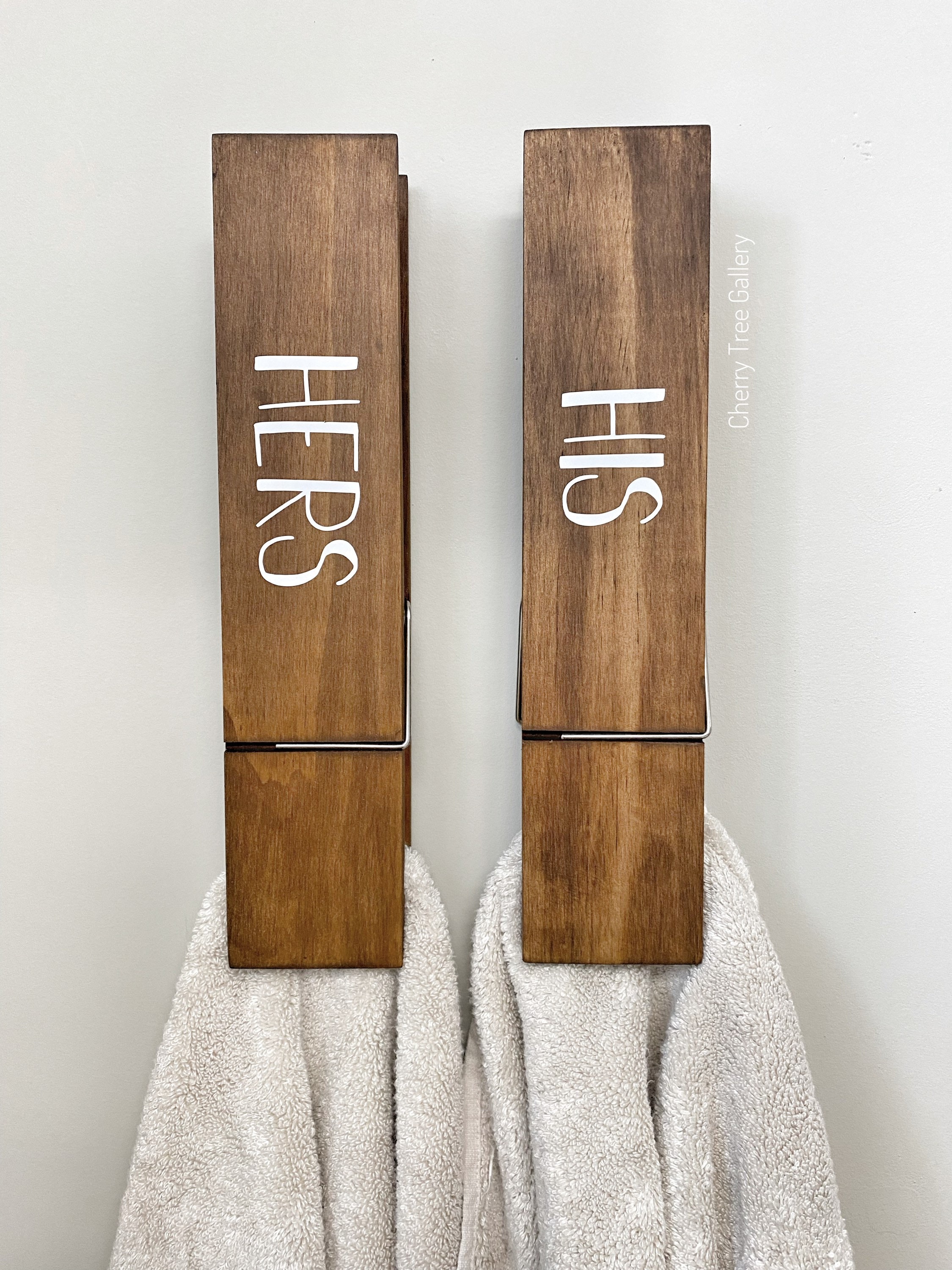 His Hers Robe Hooks Etsy