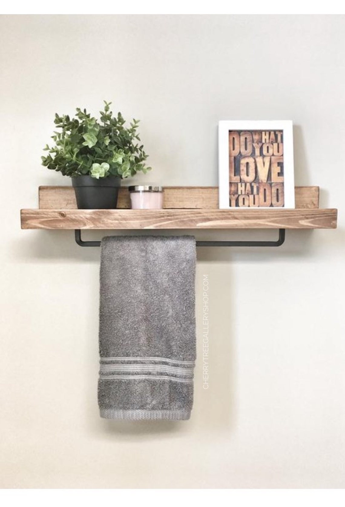 Rustic Wooden Rack Ledge Shelf Ledge Shelves Wooden Rack Etsy