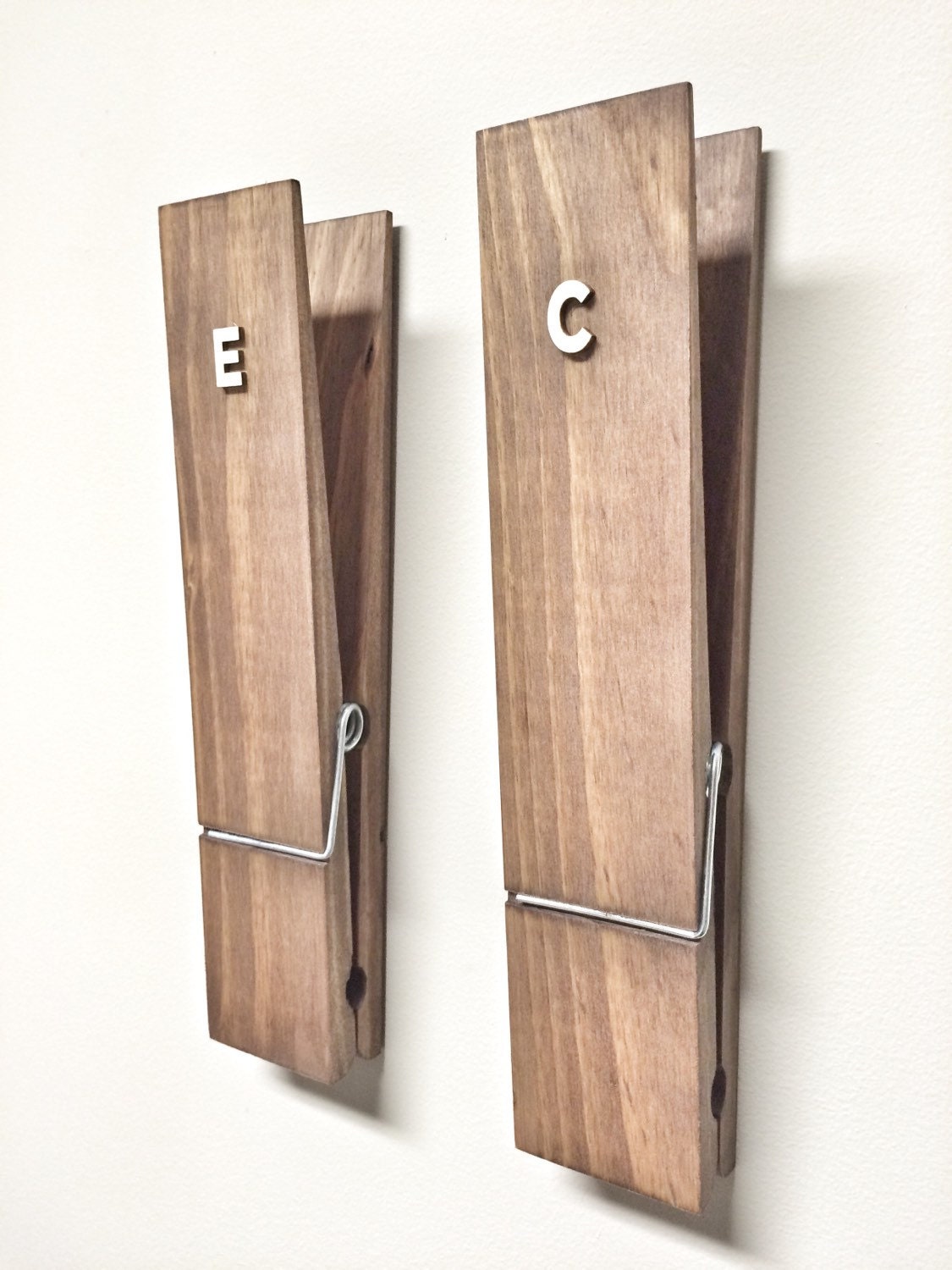 Giant Clothespin Wall Decor