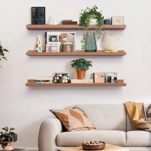 Gallery Wall Shelf, Ledge Shelf, Nursery Shelf, Picture Shelf, Wooden Shelves, Rustic Shelves, Bookshelves, Floating Shelves Display Shelf