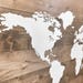SUPER HUGE Large Rustic World Map Made of Wood for Traveller - Etsy