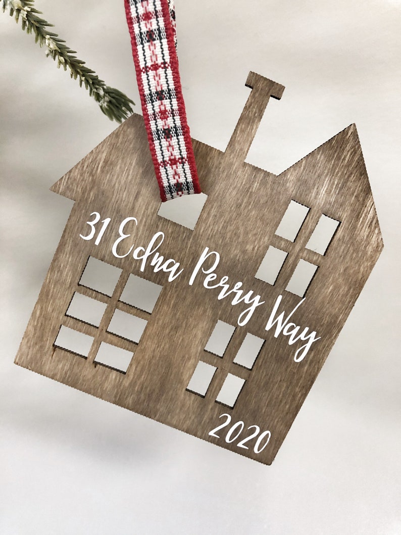 Personalised First Christmas in New Home Ornament 2020  Etsy