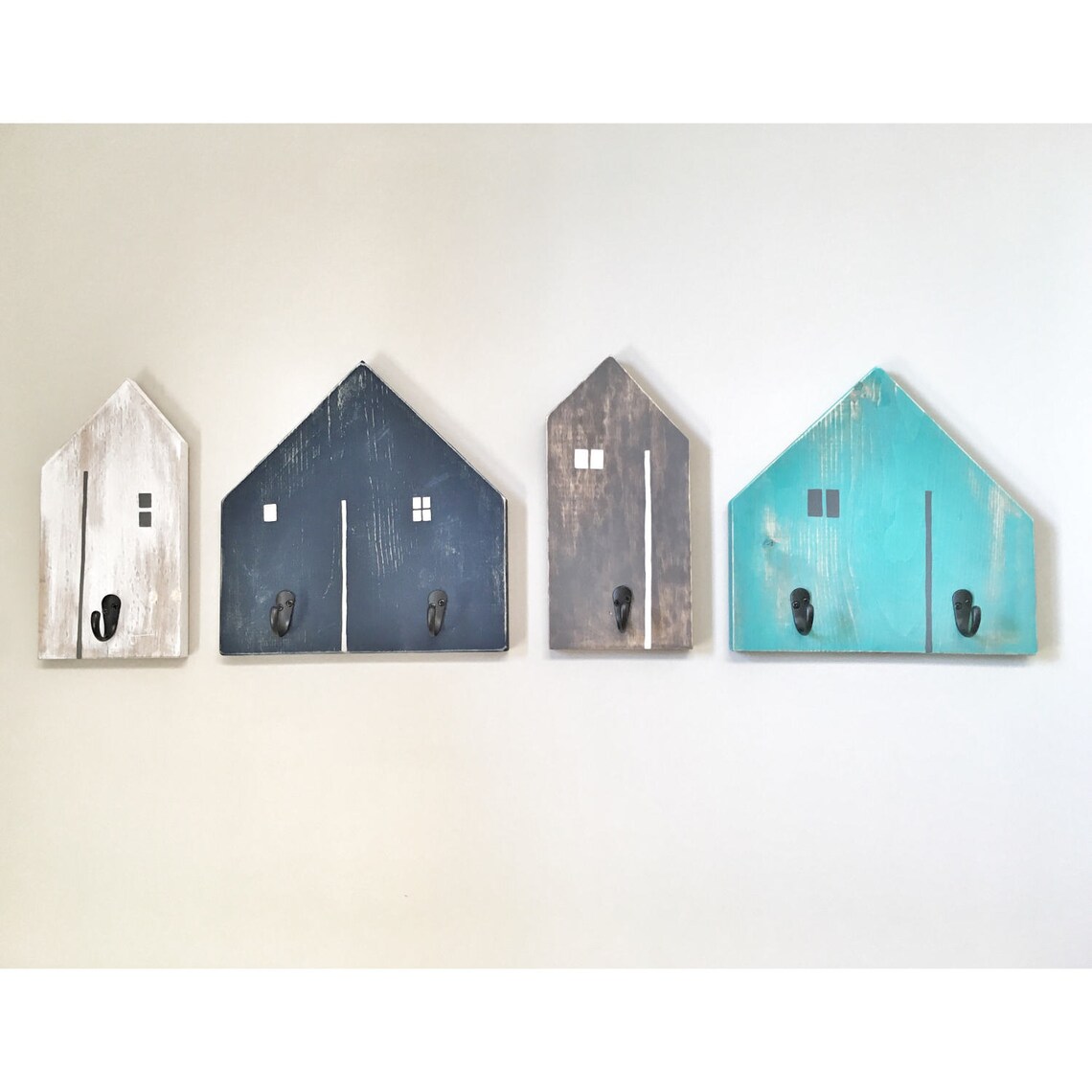 Rustic Wooden Entryway Farmhouse Home House Hooks Wood Coat Etsy Canada