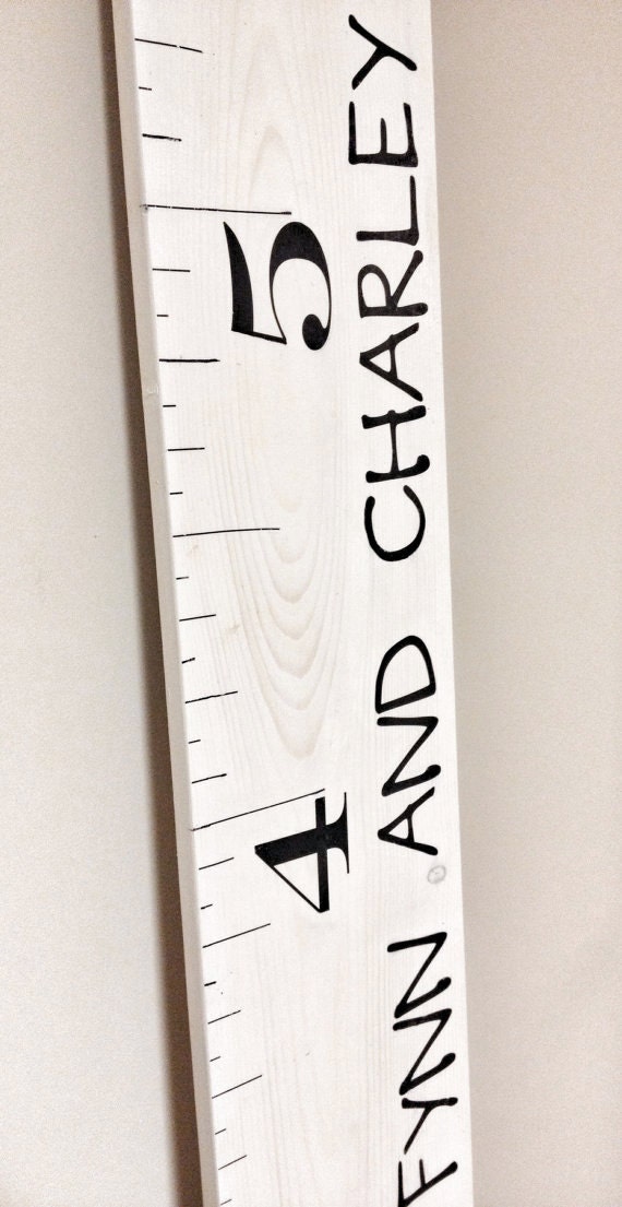 Ruler Measuring Growth Chart