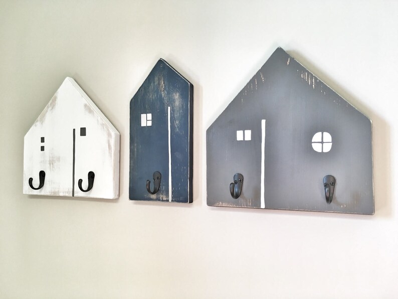 Rustic Wooden Entryway Farmhouse Home House Hooks Wood Coat Etsy Canada