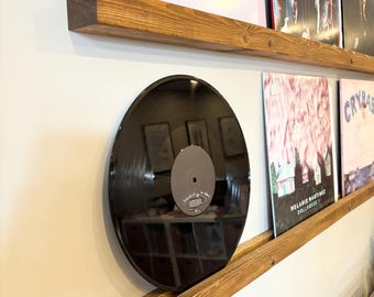 Vinyl Record Display Shelves, Wall Shelves for Vinyl Records, Album Display Shelves, Vinyl Record Holder, Wall Art Display, Floating Shelf