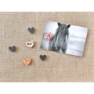 Super Strong Rare Magnets - Wooden Rustic Decorative Magnetic Buttons - office home nursery wall decor note photo picture holder
