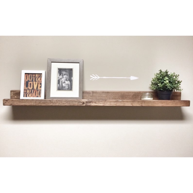 Picture Ledge Wall Shelf Ledge Shelf Nursery Shelf Picture Etsy