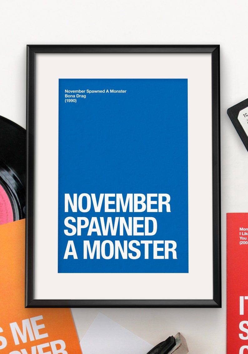 Thème Morrissey Carte d'anniversaire November Spawned A Monster image 4