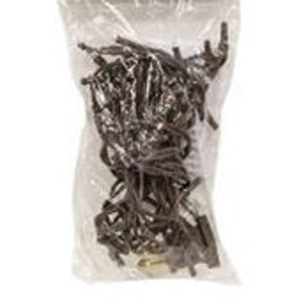 Two Strands Teeny Clear Bulbs 35 count Brown 7.5 Foot Cord Indoor Use (set of 2)