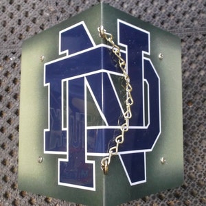 Notre Dame college  birdhouse aluminum roof wren box finch chickadee