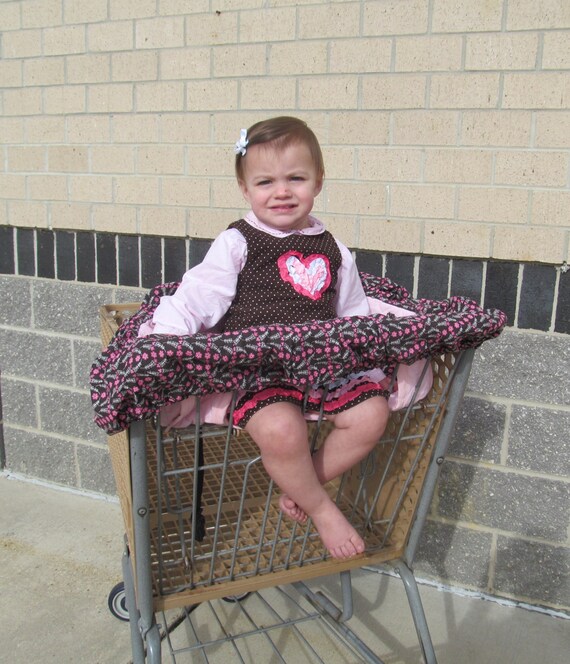 shopping cart cover for baby girl