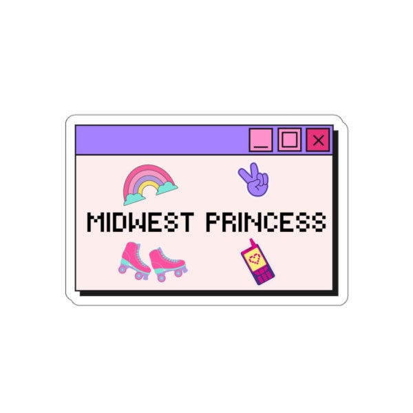 Chappell Roan Midwest Princess Sticker