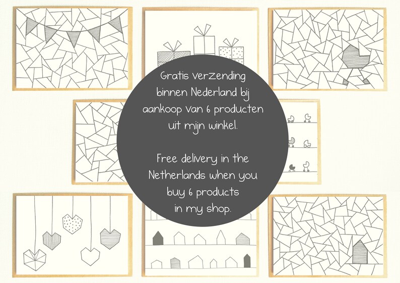 Poster House Living Room Wall Art House Illustration Home Etsy