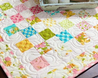 Mini Patchwork Quilt - PDF Pattern