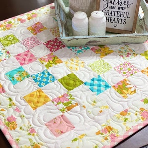 Mini Patchwork Quilt - PDF Pattern