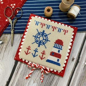 Out To Sea Cross Stitch by Katie Rogers of Primrose Cottage Stitches - PDF Pattern