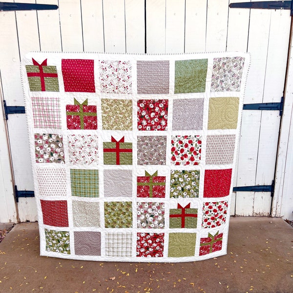 Presently Quilt Pattern - Two size options PDF Pattern