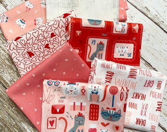 100% cotton Heart Fabric Cat Fabric Quilting Fabric Cute Cats Small Print Fabric by Fat QuarterHalf MetreMetre Valentines Fabric 100% cotton Heart Fabric Cat Fabric Quilting Fabric Cute Cats Small Print Fabric by Fat QuarterHalf MetreMetre Valentines Fabric
