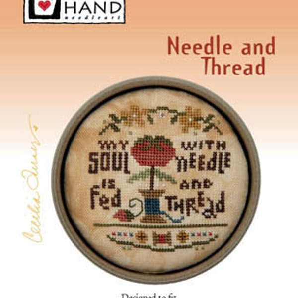 Needle and Thread by Heart in Hand - PAPER Pattern