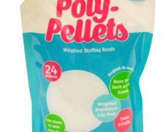 New Poly-Fil Poly-Pellets Weighted Stuffing Beads for Crafts- 6