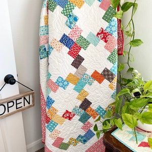 Layer Cake Lattice, 3 size options - PDF Pattern