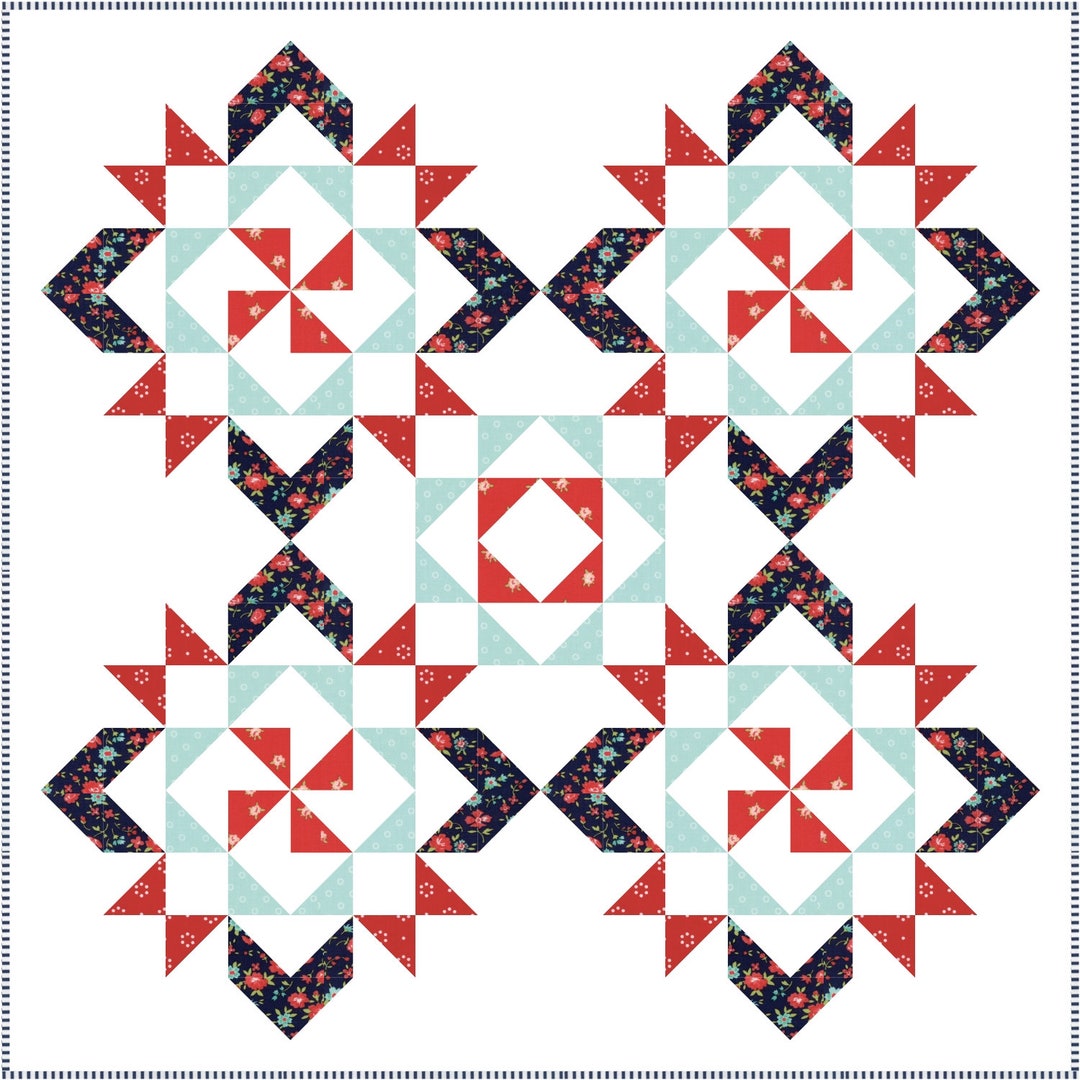 All American Table Topper - PDF Pattern - Etsy