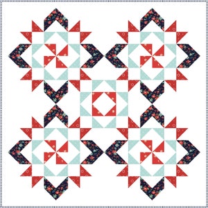 All American Table Topper - PDF Pattern