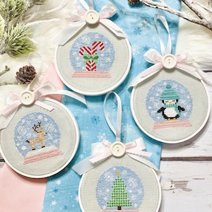 White Christmas by Katie Rogers of Primrose Cottage Stitches - PDF Pattern