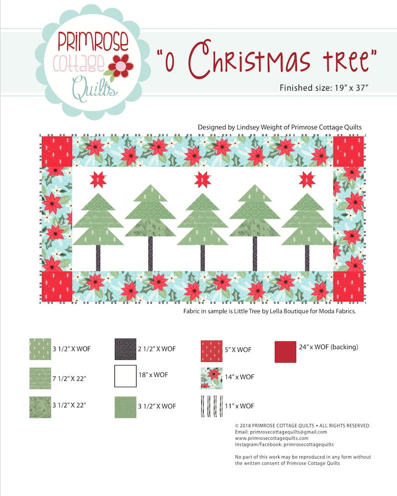 O Christmas Tree Pattern PDF Pattern image 4