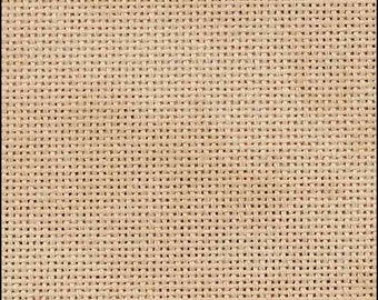 Vintage Country Mocha - 27 Count Zweigart Linda #8493 - Select Option Fat Quarter or Half Yard